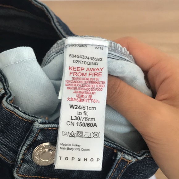 Topshop Jamie Jeans (24x30) - Picture 7 of 8